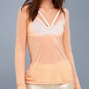 Freya Blush Pink Long Sleeve Top